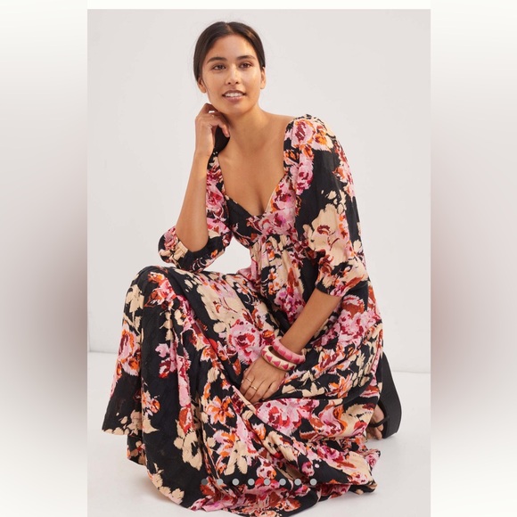Anthropologie Blossom Maxi Dress - S - Picture 1 of 7